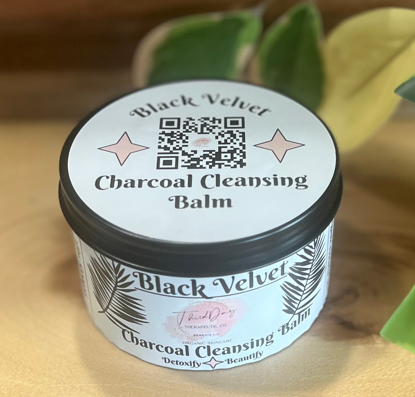Black Velvet Charcoal Cleansing Balm