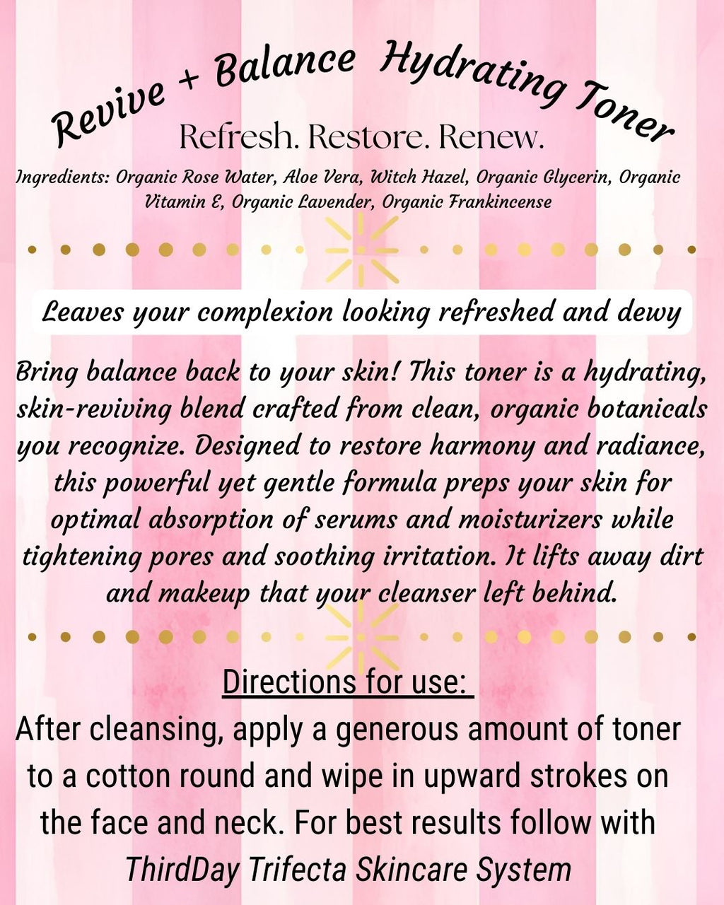 Revive + Balance Hydrating Toner